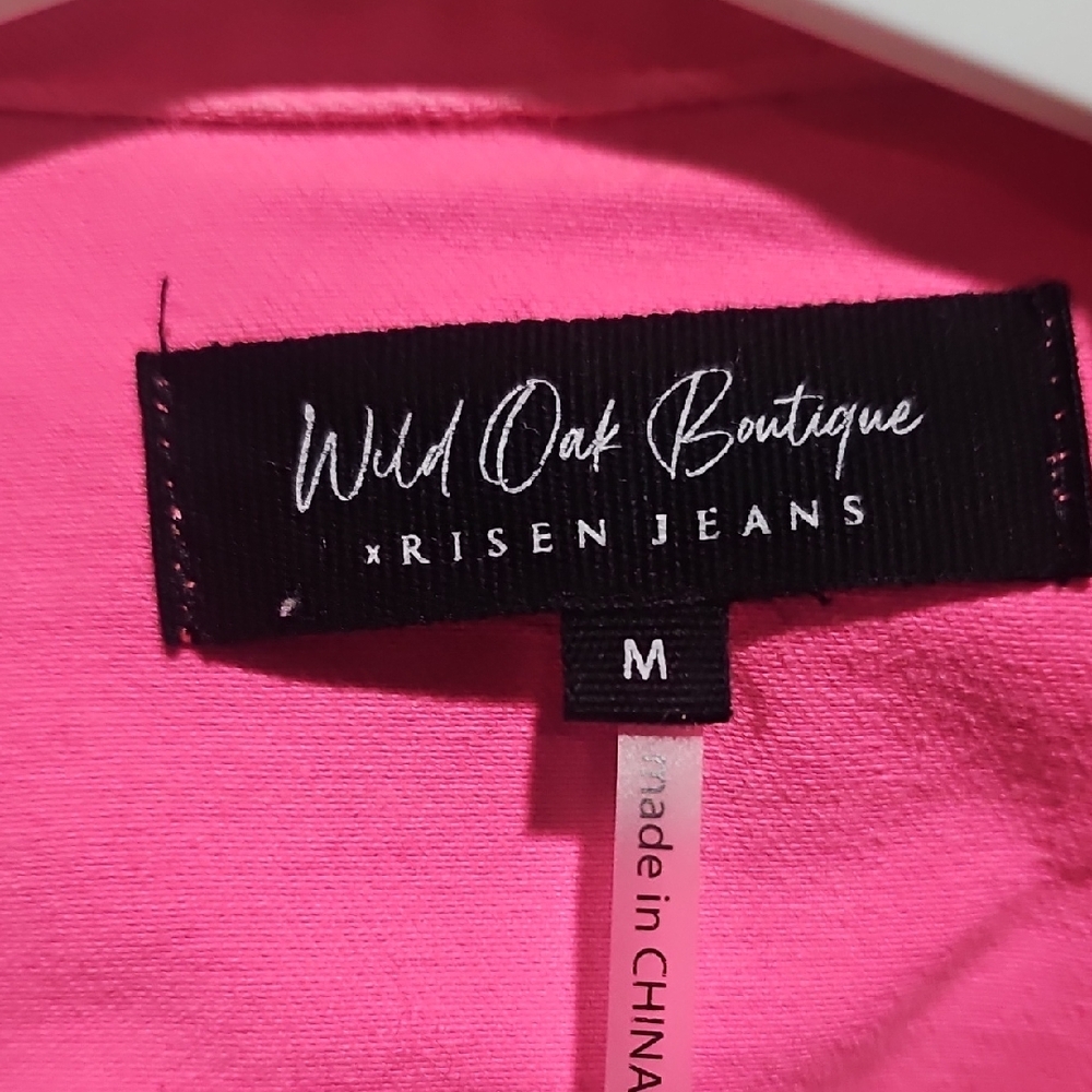 Pink Jean Jacket - Picture 4 of 6